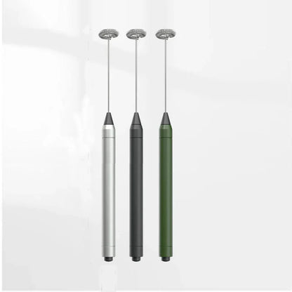 Three pendant lights in silver, black, and green on a white background